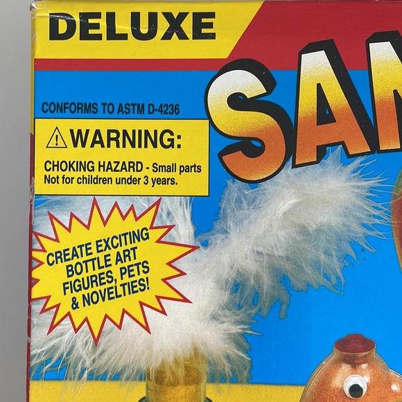 Vintage Deluxe Sand Art Kit - Retro 70s Activity Craft - Ages 5+ - Picture 2 of 7